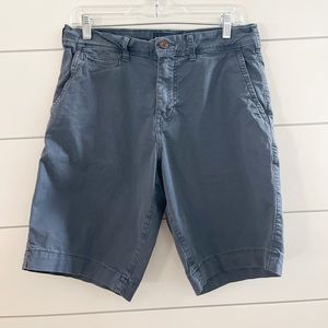 Mens American Eagle Flex Lived-In Khaki Shorts - Size 30